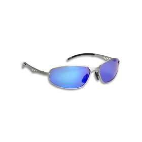 Click here to buy Fisherman Eyewear Boca Original Polarized Sunglasses (Antique Silver Frame, Gray Lens, Blue....