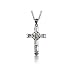 Lord's Prayer Cross with Matching Silver Chain - Original As Seen On TV