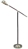 Grandrich ES-141 AB 26-Watt Full Spect. Pharmacy Floor Lamp, Antique Brass
