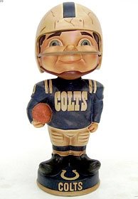 Indianapolis Colts Forever Collectibles Retro Bobble Head