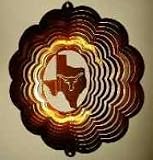 Texas Longhorn 12 inch Wind Spinner