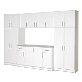 Elite Garage/Laundry Room Storage Cabinet - 12-foot Wide