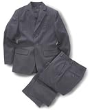 Calvin Klein Boys Striped Suit
