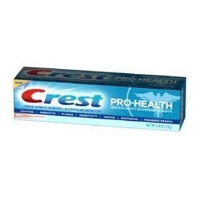 Crest Pro-Health Fluoride Toothpaste for Anticavity, Antigingivitis and Sensitive Teeth, Clean Cinnamon, 6 oz.