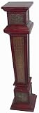 Asian Furniture & Décor - 40" Chinese Lucky Coin Medallion Plant Stand Pedestal