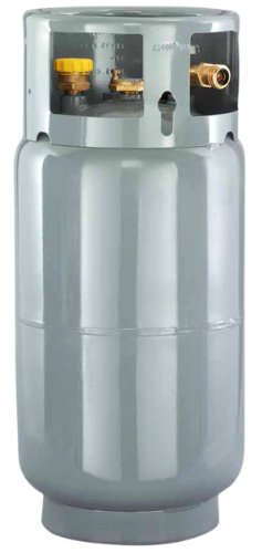 Worthington 282077 33-Pound Steel Forklift Cylinder With Gauge And Fill Valve