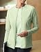 Ladies' Stretch Jersey Long-Sleeve Cardigan