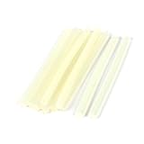 uxcell グルースティック　ホット溶融接着剤スティック　EVA素材　 11 x 200mm　クリア　非多孔性材料　10枚入り