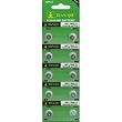 10 of AG1/364A Alkailine Button Cell Watch Battery