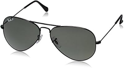 Ray-Ban Aviator Sunglasses (Black) (RB3025|002/58|58)