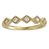 14K Yellow Gold Bridal Anniversary Band Ring