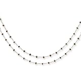 Chocolate Diamond Briolette Necklace