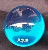 Aqua Blue Acrylic Contact Juggling Ball - 70mm