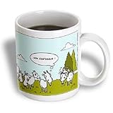 Londons Times Funny Animals Cartoons - Ugly Goat Gossip - Mugs