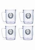 Tervis Tumblers - 25th Anniversary &acute; - 17 oz Mugs - set of 4 - B0007YUPO0