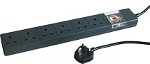 Tacima 6 Way Mains Conditioner and Radio Frequency Interference Filter