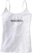 MADRID - City Series - White Women's / Girls Camisole (Girlie / Babydoll)