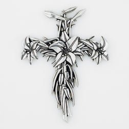Lilies Wall Cross