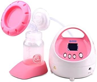 Nibble Portable Single Comfort Electric Breast Pump, Suction Adjustment, Massage Function, LCD Display, Battery(Not Included) or Electricity Drive, BPA Free
