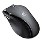 Logitech� Laser MX620 Cordless Mouse, Six-Button, Black/Silver