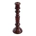EXP Handmade Natural Wooden Candleholder With Elegant Detail And Trim