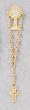 Rosary Lapel Pin - IHS and Cross - MADE IN ITALY