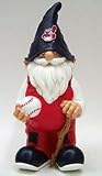 CLEVELAND INDIANS OFFICIAL MLB GOOD LUCK GARDEN GNOME