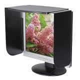 Kantek Monitor Visor, Black, 14 to 17