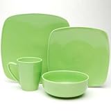 sengWare 4-pc. Chic Square Place Setting- Pistachio