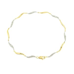 Damen-Armband 9 Karat (375) Gelbgold 9-BR9024DI