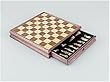 20" Walnut Storage Chess Box - Chess Storage Boxes