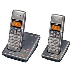 Click here to buy Uniden DECT1060-2 Expandable Cordless DECT6.0 Phone System with Call Waiting Caller ID and... by Uniden.