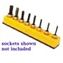 3/8" Drive Universal Magnetic Yellow Socket Holder 10 19 mm (MTS383) Category: Socket Holders