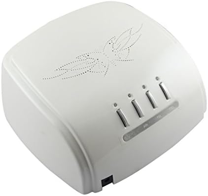 HHE 60W New Butterfly CCFL +LED Nail Dryer Machine with Timer(30s,60s,90s,120s) Auto-induction (White)
