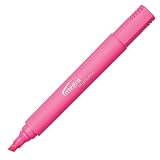 Desk Highlighter, Chisel Tip, 12/ST, Fluorescent Pink, Sold as 1 each