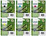 SET OF 6 BULK PACKED Epson 950 960 Stylus Photo Ink Cartridge bulk pack T0331/T0332/T0333 T0334/T0335/T0336 (Grasshopper)