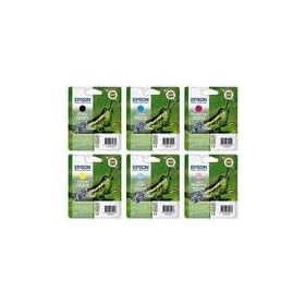 SET OF 6 BULK PACKED Epson 950 960 Stylus Photo Ink Cartridge bulk pack T0331/T0332/T0333 T0334/T0335/T0336 (Grasshopper)