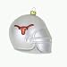 Texas Longhorns 3 Collegiate Glass Football Helmet Holiday Ornament - NCAA College Athletics