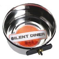 Classic Pet Products 10oz Stainless Steel Bird Coop Cup with Clamp by Classic Pet Products