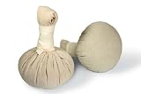 Produkt-Bild: Magnesit / Gelassenheit Kristall-Massagestempel (Kr&auml;uterstempel) Stempel f&uuml;r Massage, Edelstein,  ca 200 g echte Schmucksteinchen, wird in einer kleinen Box geliefert, so dass der Kunde den Stempel nach der Anwendung mit nach Hause nehmen kann,  Ayurveda - Edelstein Balance