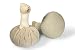 Produkt-Bild: Magnesit / Gelassenheit Kristall-Massagestempel (Kr&auml;uterstempel) Stempel f&uuml;r Massage, Edelstein,  ca 200 g echte Schmucksteinchen, wird in einer kleinen Box geliefert, so dass der Kunde den Stempel nach der Anwendung mit nach Hause nehmen kann,  Ayurveda - Edelstein Balance