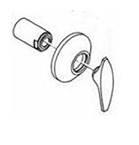 Lever Set Finish: Polished Brass