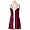 balle de Match Sting-Ray Women's Tennis Dress - Burgundy - W05303-BG6 (XS)