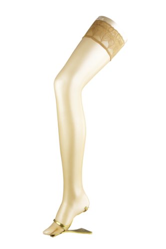 FALKE Lunelle STU 41532 Damen Halterlose Struempfe, Gr. 38/ 39 (9 1/2 - 10), Hautfarben (p Preisvergleich