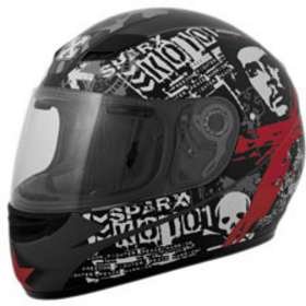 SPARX S07 REBEL XL MOTORCYCLE Full-Face-Helmet