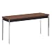 Sandusky Lee AT7236-BW Black Powder Coat Activity/Utility Table with Walnut Top, 29" Height x 72" Width x 36" Depth