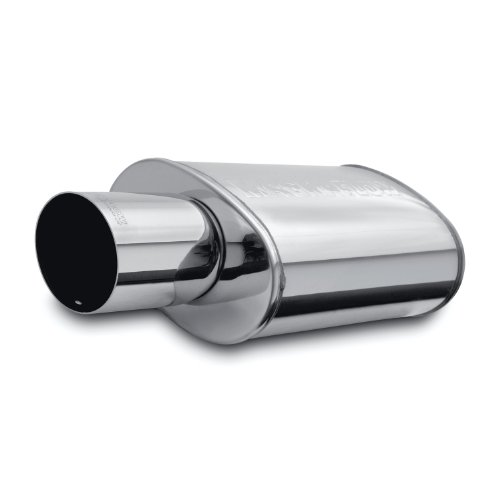 Magnaflow 14827 Street Series Polished Stainless Steel Oval Muffler with Tip On Sale