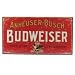 Tin Sign - Budweiser - Weathered