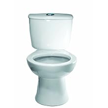 Sloan Valve ST-9022-A Commercial Elongated Toilet Bowl, White