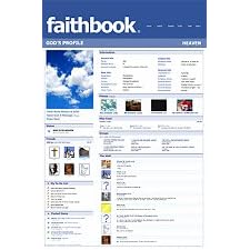 Faithbook "God's Profile" Poster